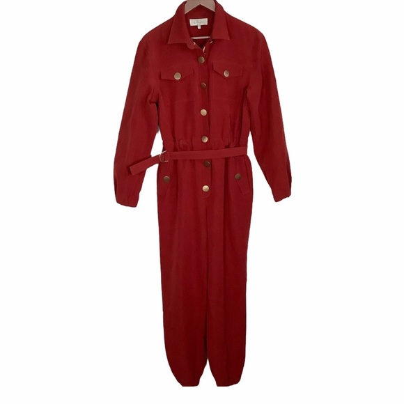 L’academie | the Valerie button front jumpsuit - Picture 3 of 6